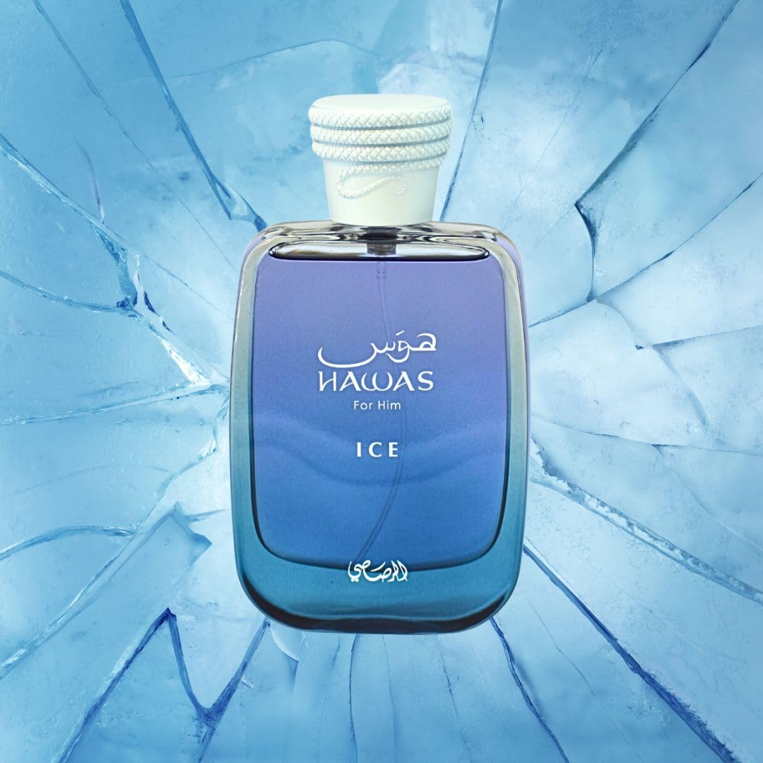RASASI Hawas Ice EDP 100ML (3.4 OZ) | Long Lasting, Exquisite